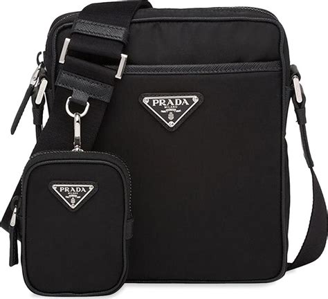 saks fifth avenue prada messenger bag two front pockets|prada sling bag for women.